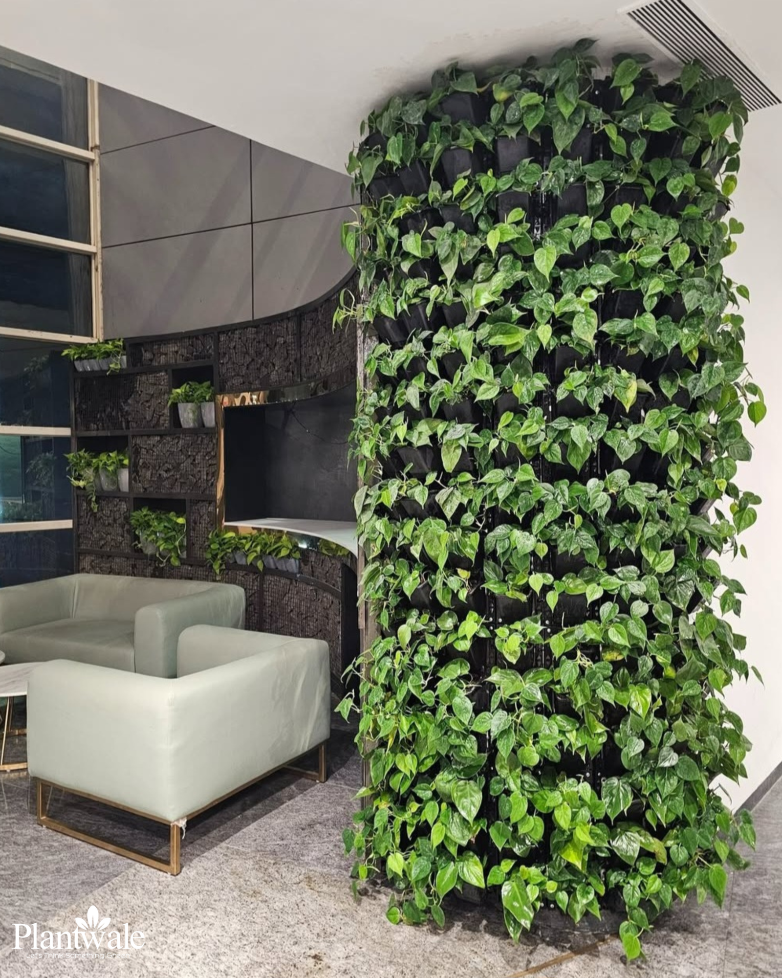 Lobby Living Wall Feature